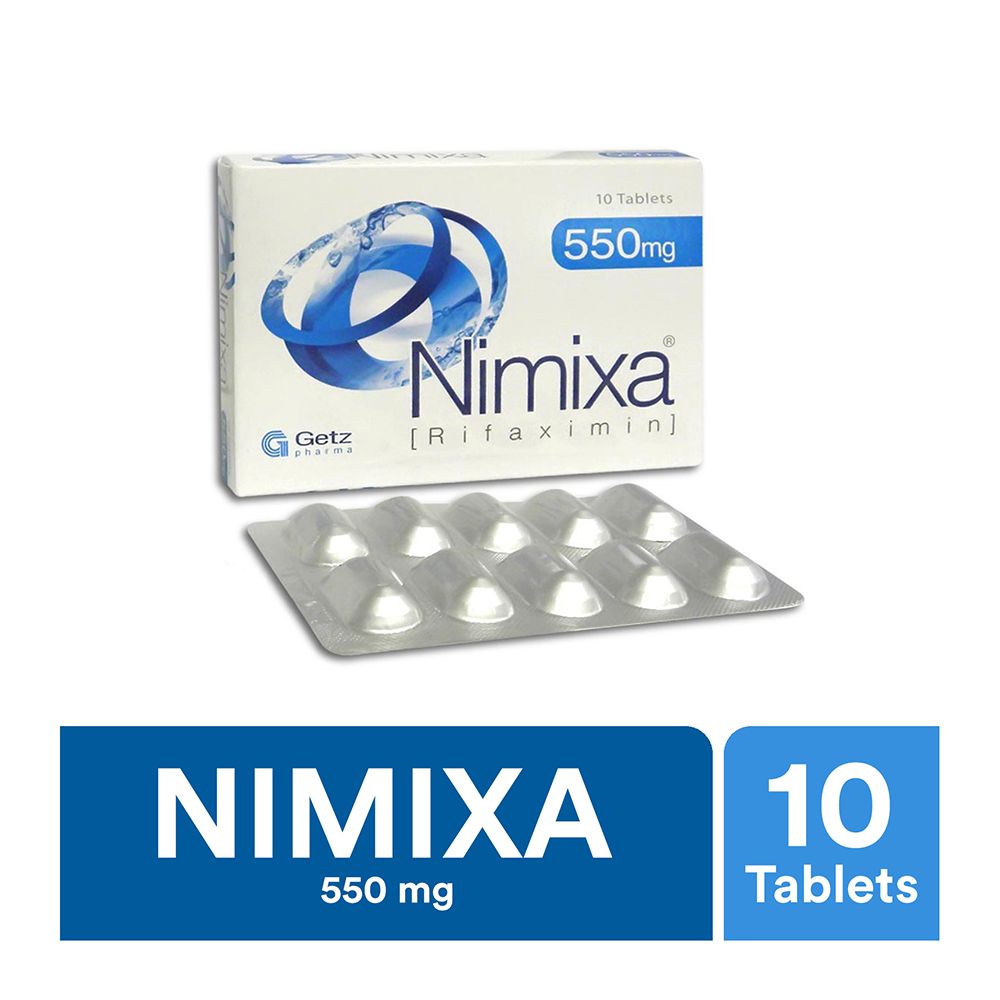 Getz Pharma Nimixa Tablet, 550mg, 10-Pack - Image 2