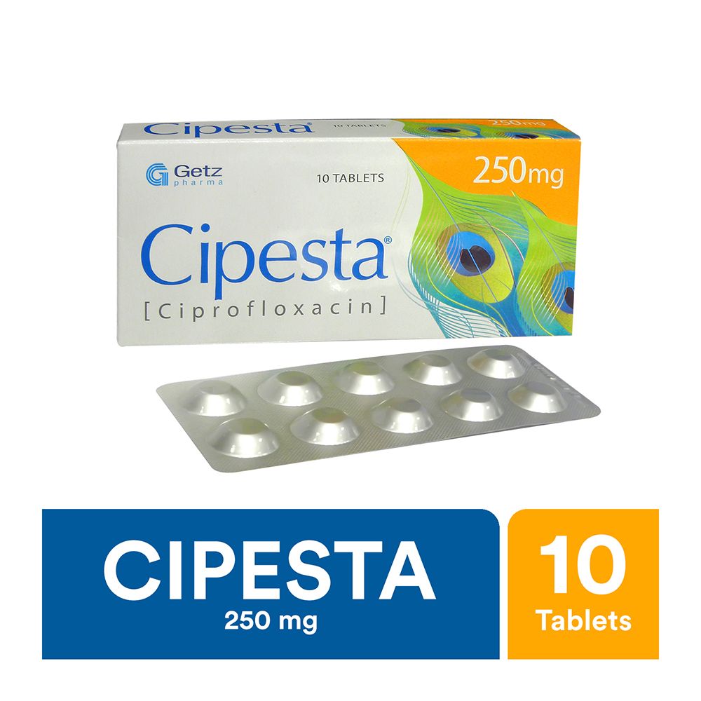 Getz Pharma Cipesta Tablet, 250mg, 10-Pack - Main Image