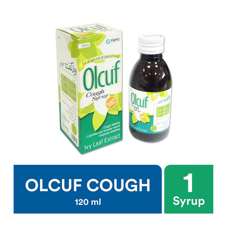 Getz Pharma Olcuf Cough Syrup, 120ml - Image 2