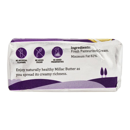 Millac White Unsalted Butter 200g - Image 3