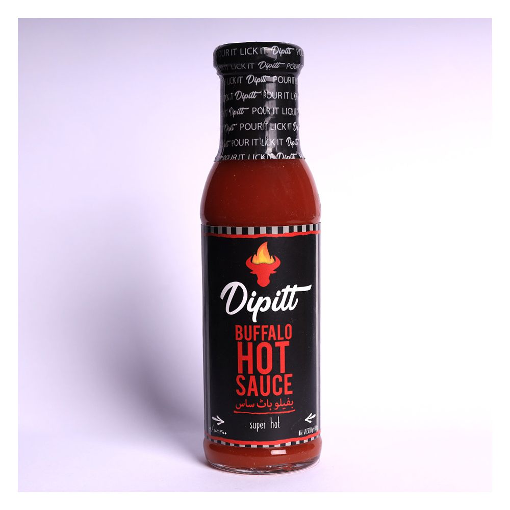 Dipitt Buffalo Hot Sauce, 300g - Main Image