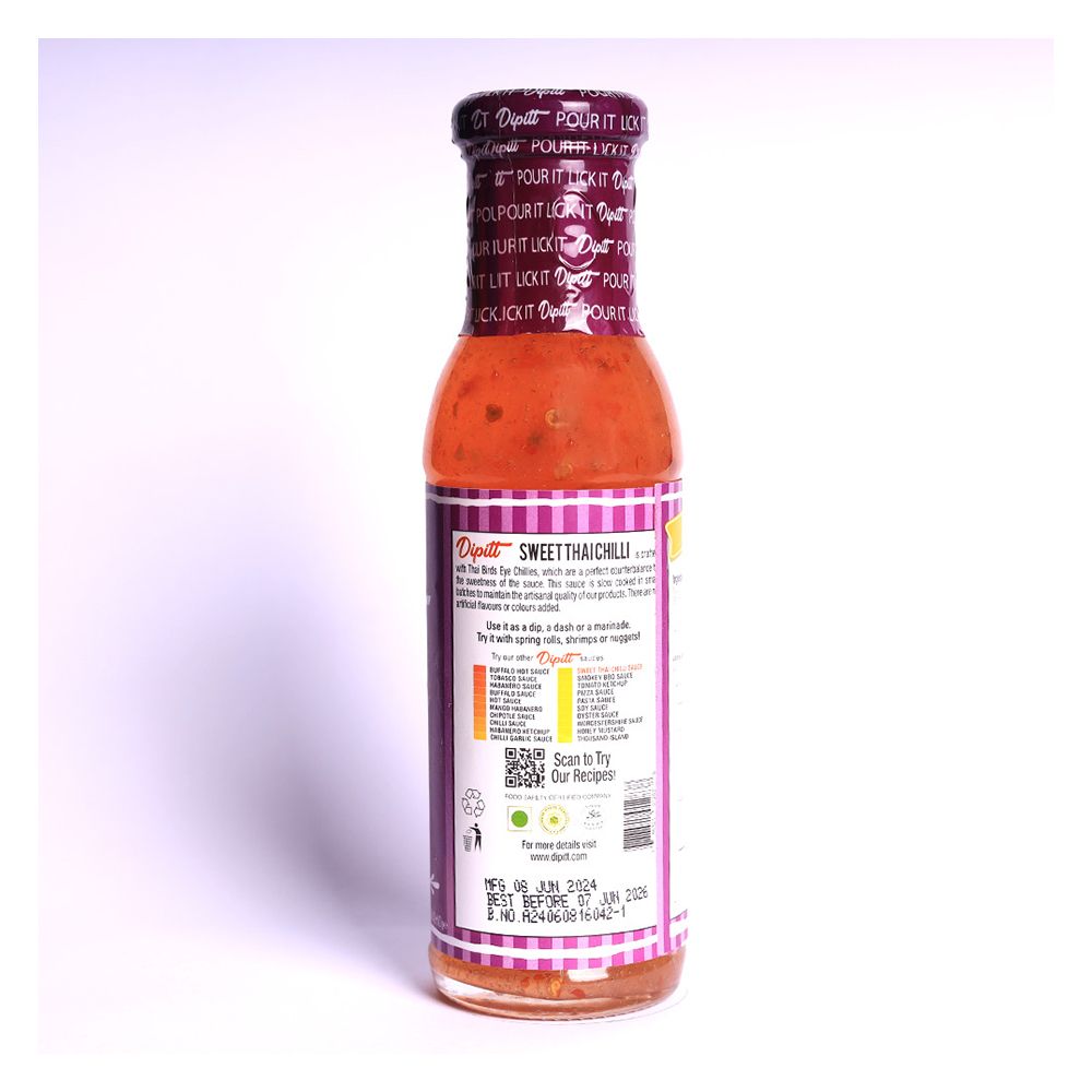 Dipitt Sweet Thai Chilli Sauce, 340g - Image 3