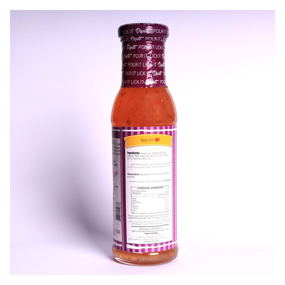 Dipitt Sweet Thai Chilli Sauce, 340g - Image 2