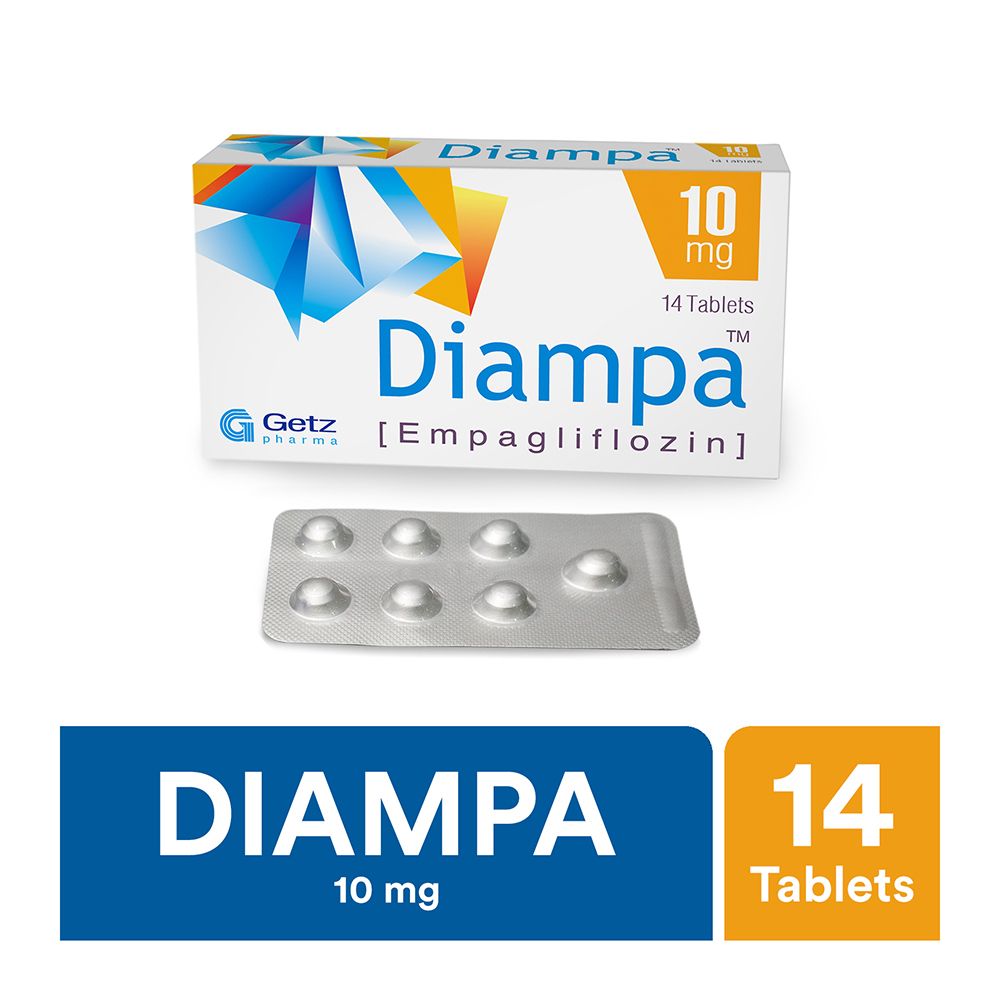 Getz Pharma Diampa Tablet, 10mg, 14 Tablets - Image 2