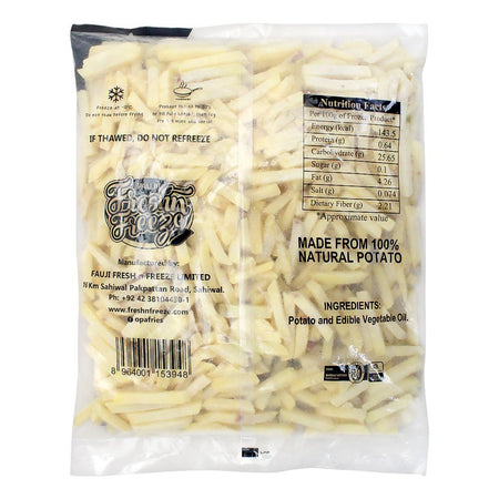 Opa! Fries Chunky Thick Cut, 9x9mm, 1.8 KG, Value Pack - Image 2