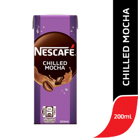 Nestle Nescafe Chilled Mocha Coffee Drink, 200ml - Image 2