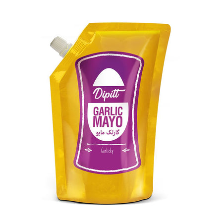 Dipitt Garlic Mayonnaise, Pouch, 400g - Image 2