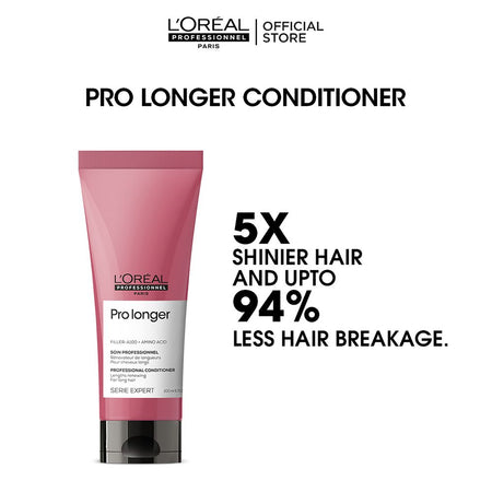 L'Oreal Professionnel Serie Expert Filler-A100 + Amino Acid Pro Longer Conditioner, 200ml - Image 2