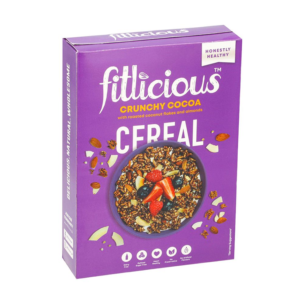 Fitlicious Crunchy Cocoa Cereal, 300g - Image 3