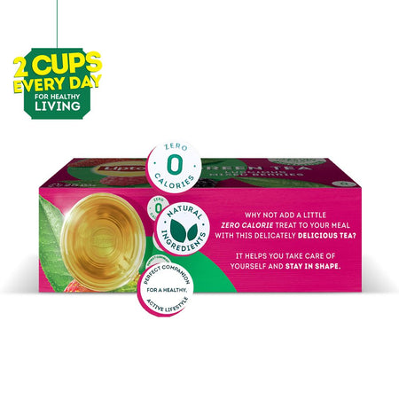 Lipton Green Tea - Luscious Mixed Berries - 25 Tea Bags - Image 2