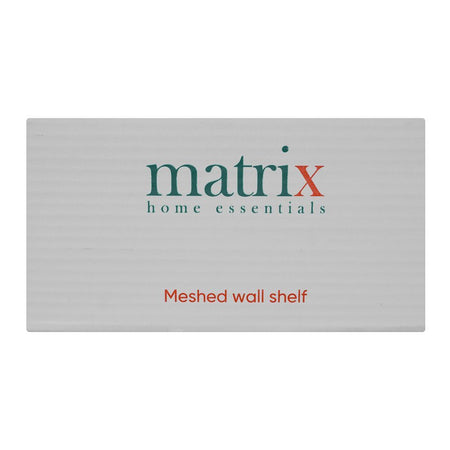 Matrix Wall Shelf With Hooks / Meshed Wall Shelf - Image 3