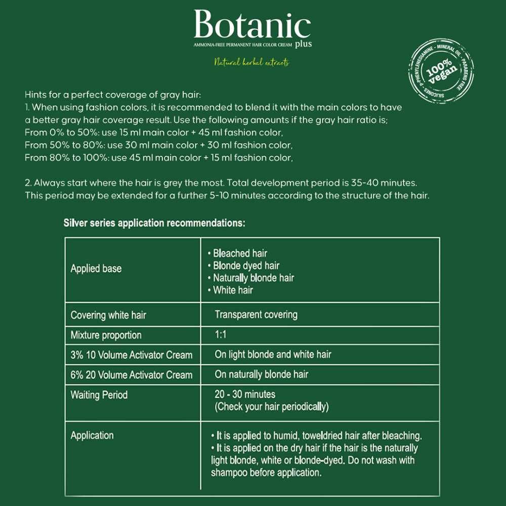 Okay Botanic Hair Color Cream Plus, 60ml, No. 4.0 Intense Brown - Image 7