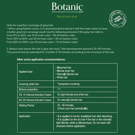 Okay Botanic Hair Color Cream Plus, 60ml, No. 4.0 Intense Brown - Image 7