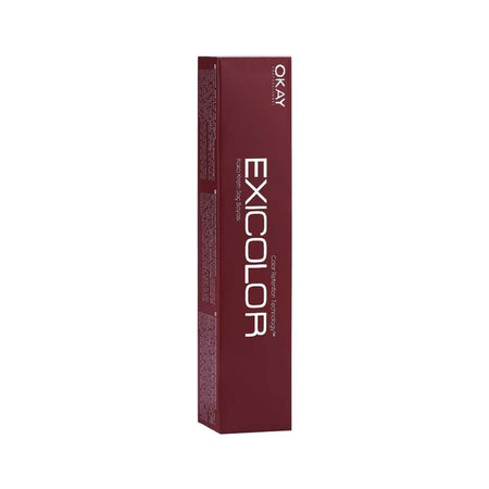 Okay Exicolor Permanent Hair Color, 60ml, No. 7.7 Cappuccino - Image 2