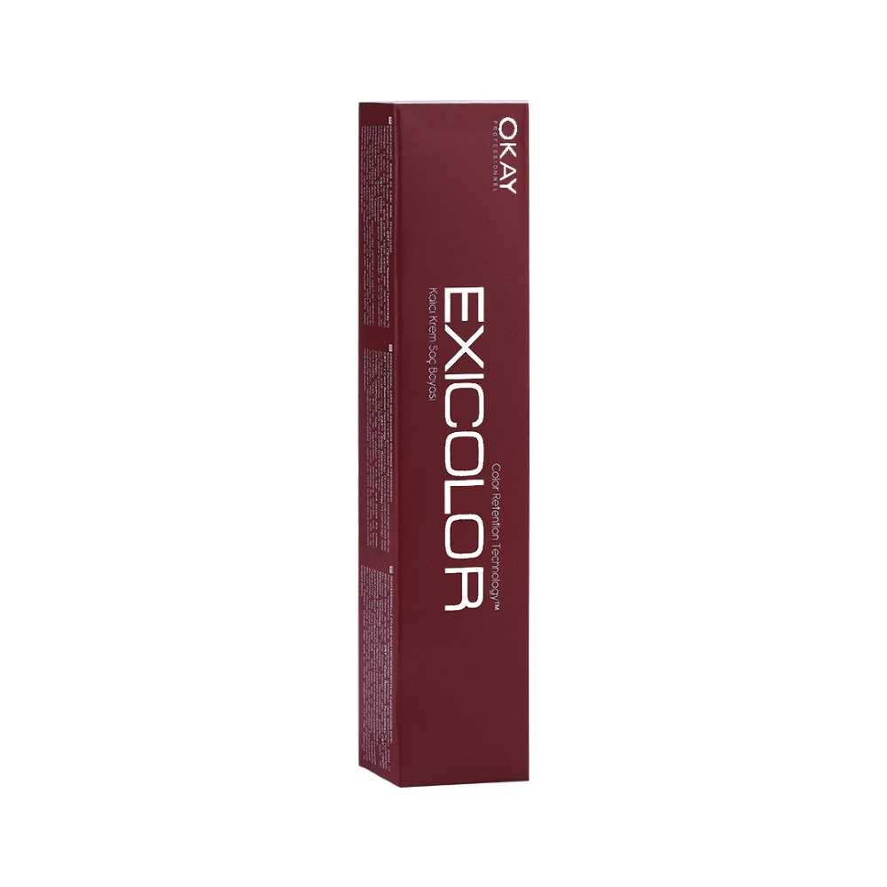 Okay Exicolor Permanent Hair Color, 60ml, No. 5.3 Light Golden Brown - Image 2