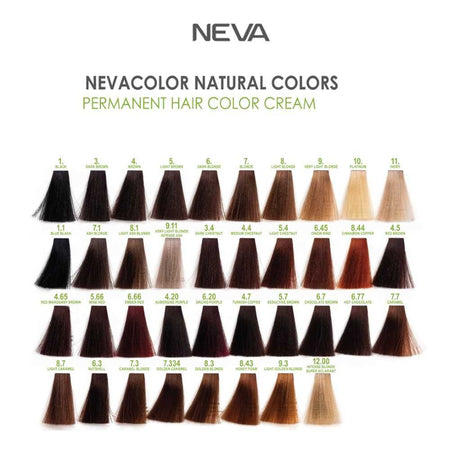 Neva Hair Color, 50ml, Kit Pack No. 6.77 Hot Chocolate - Image 5