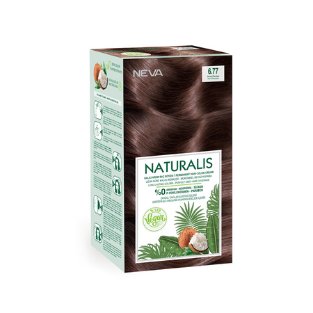 Neva Naturalis Hair Color, 60ml, Kit Pack No. 6.77 Hot Chocolate - Main Image