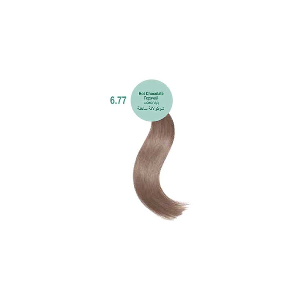 Neva Naturalis Hair Color, 60ml, Kit Pack No. 6.77 Hot Chocolate - Image 6