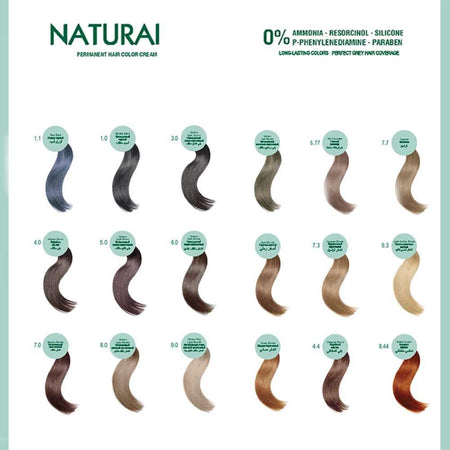Neva Naturalis Hair Color, 60ml, Kit Pack No. 7.7 Caramel - Image 7