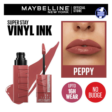 Maybelline New York Superstay Vinyl Ink Longwear Liquid Lipstick, 115 Peppy - Main Image