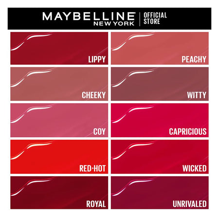 Maybelline New York Superstay Vinyl Ink Longwear Liquid Lipstick, 120 Punchy - Image 4