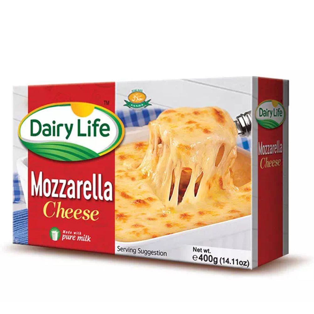 Dairy Life Mozzarella Cheese Block, 400g - Main Image