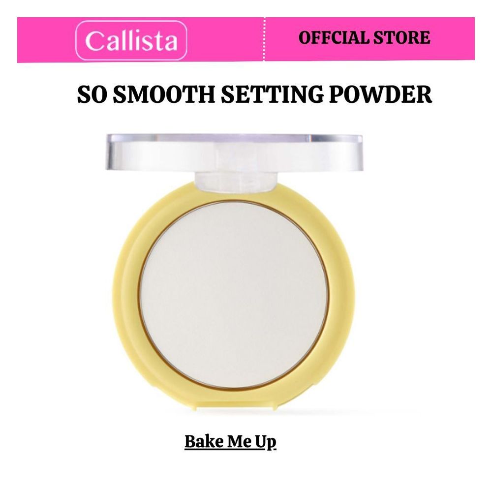Callista So Smooth Setting Powder, Vegan, Vitamin E & Cruelty Free, 10g, 01 Bake Me Up - Main Image