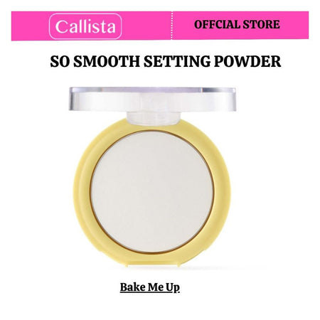 Callista So Smooth Setting Powder, Vegan, Vitamin E & Cruelty Free, 10g, 01 Bake Me Up - Main Image