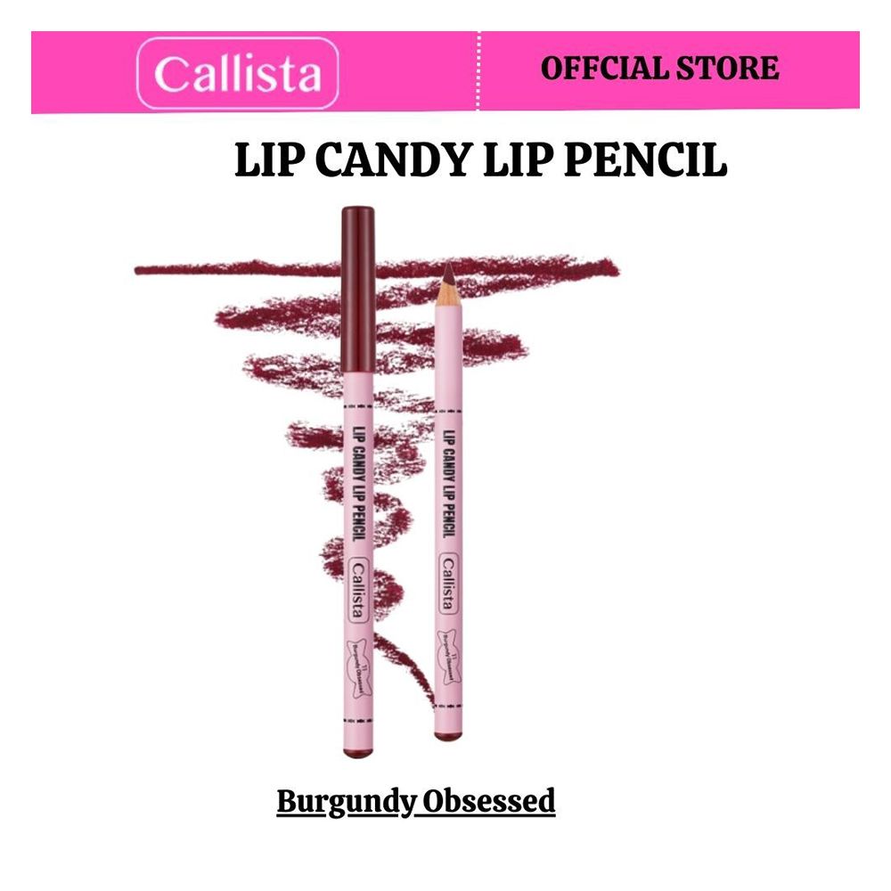 Callista Lip Candy Lip Pencil, Color Up & Define For Statement Lips, 11 Burgundy Obsessed - Main Image