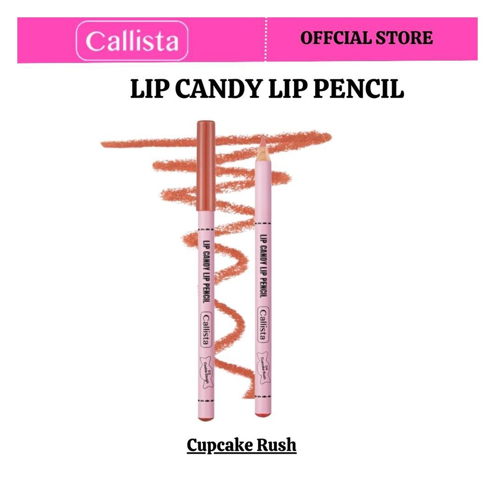 Callista Lip Candy Lip Pencil, Color Up & Define For Statement Lips, 04 Cupcake Rush - Main Image