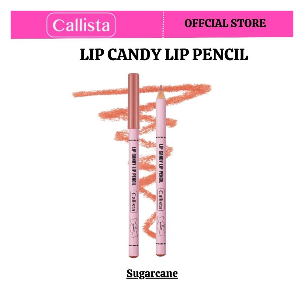 Callista Lip Candy Lip Pencil, Color Up & Define For Statement Lips, 02 Sugarcane - Main Image