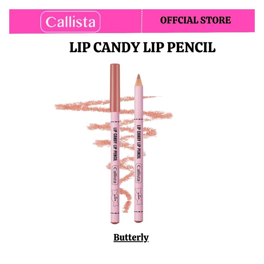 Callista Lip Candy Lip Pencil, Color Up & Define For Statement Lips, 01 Butterfly - Main Image
