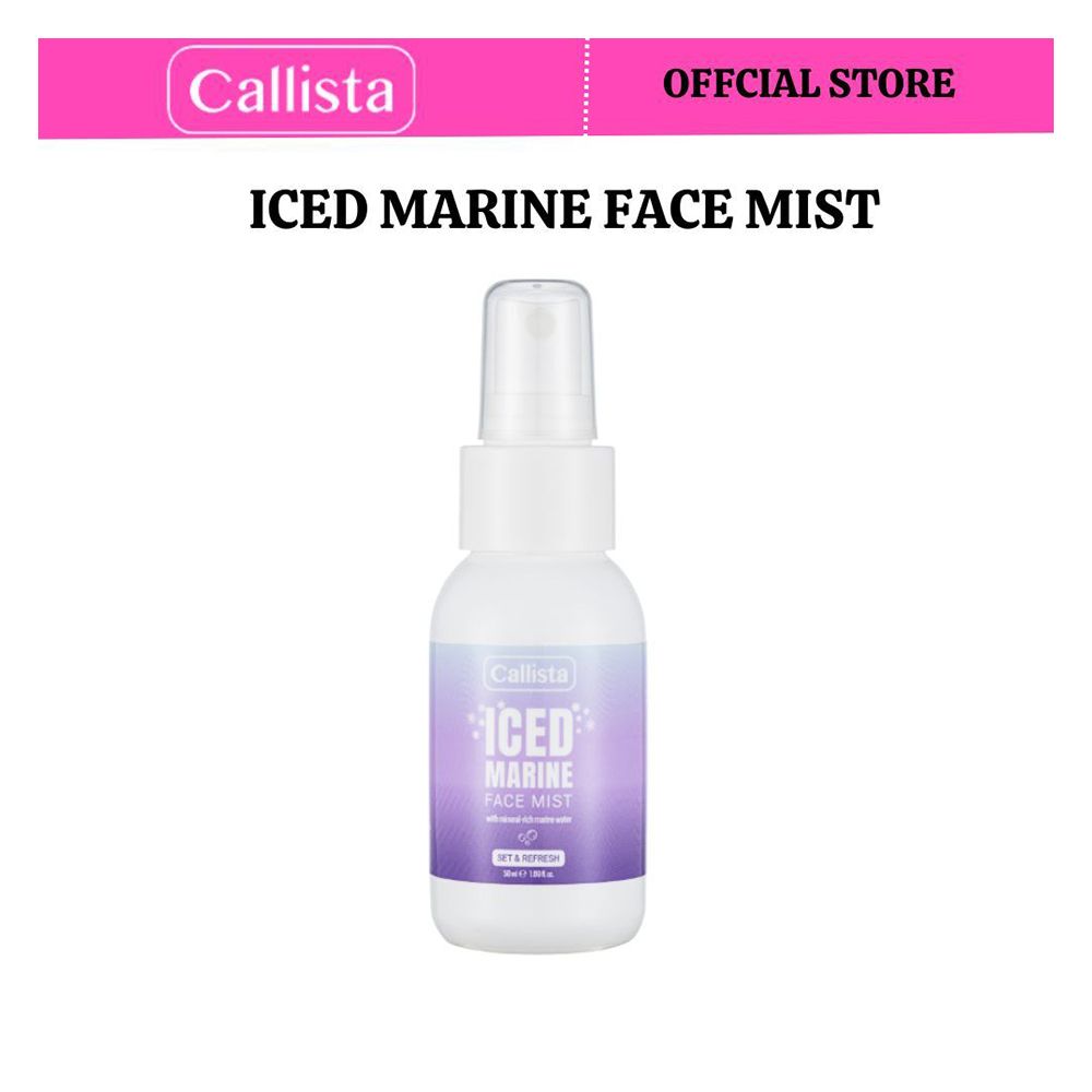 Callista Iced Marine Face Mist, Mineral Rich Marine Water, 50ml - Main Image