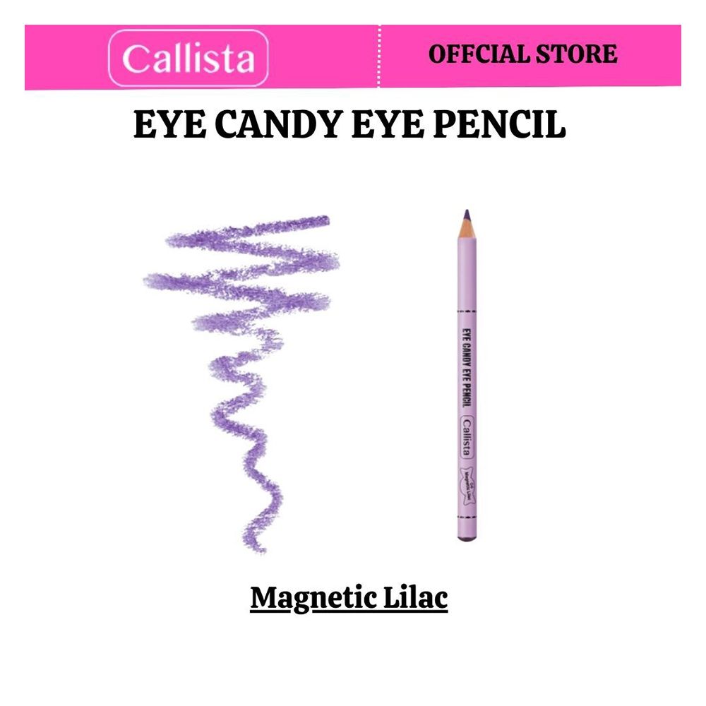 Callista Eye Candy Eye Pencil, Super Soft, High Coverage With Single Stroke, 04 Magnetic Lilac - Main Image