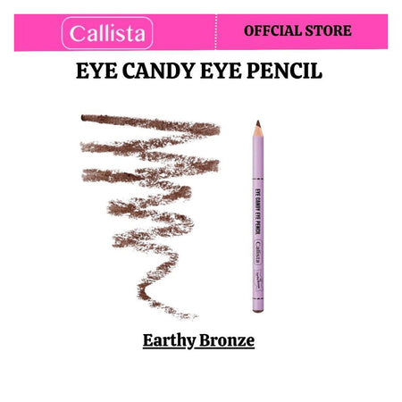 Callista Eye Candy Eye Pencil, Super Soft, High Coverage With Single Stroke, 02 Earthy Bronze - Main Image