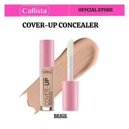 Callista Cover Up Concealer, Vegan, Argan Oil & Cruelty Free, 4ml, 02 Beige - Main Image