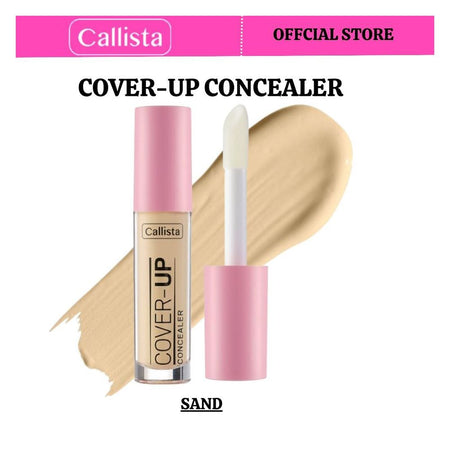 Callista Cover Up Concealer, Vegan, Argan Oil & Cruelty Free, 4ml, 03 Sand - Main Image
