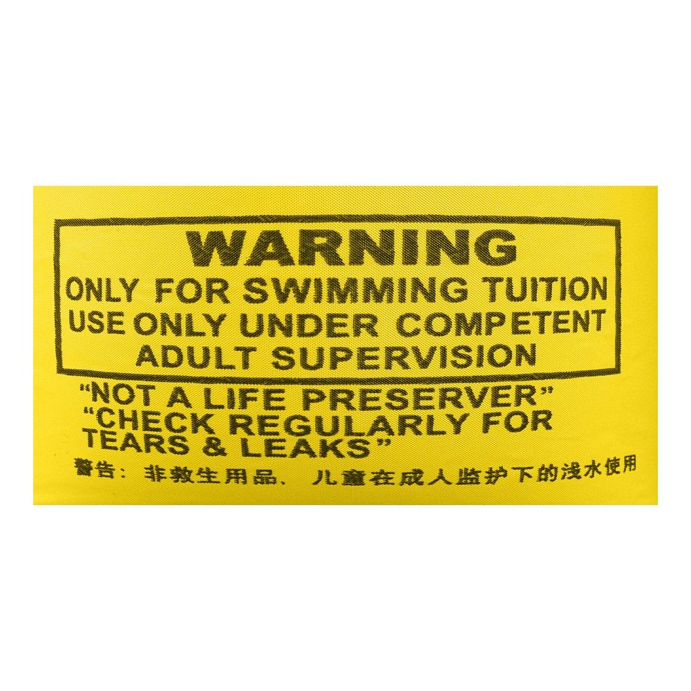 Swimming Floats Inflatable Arm Bands For Kids, Floatation Sleeves Water Wings, Yellow, 1-Pair - Image 4