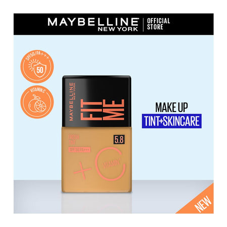 Maybelline New York Fit Me 5.8 Fresh Tint With SPF 50 & Vitamin C, 30ml - Main Image