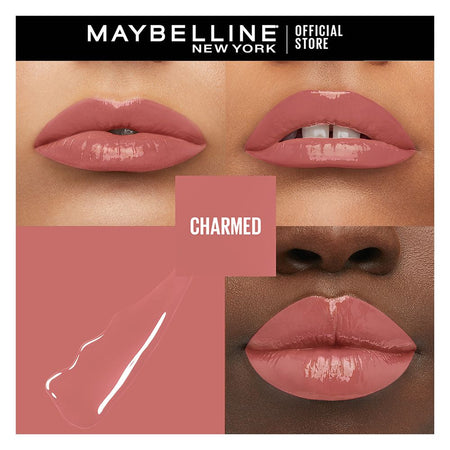 Maybelline New York Superstay Vinyl Ink Longwear Liquid Lipstick, 4.2ml, 100 Charmed - Image 2
