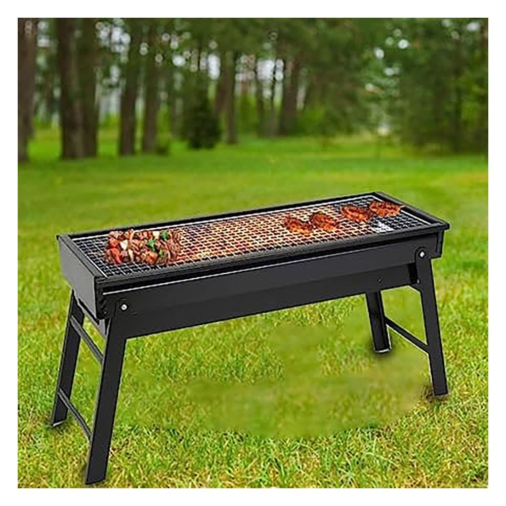 AJF Portable BBQ Grill, Smoked Barbecue, Ideal For Backyard, Picnic & Camping, Q/JLZ02 - Main Image