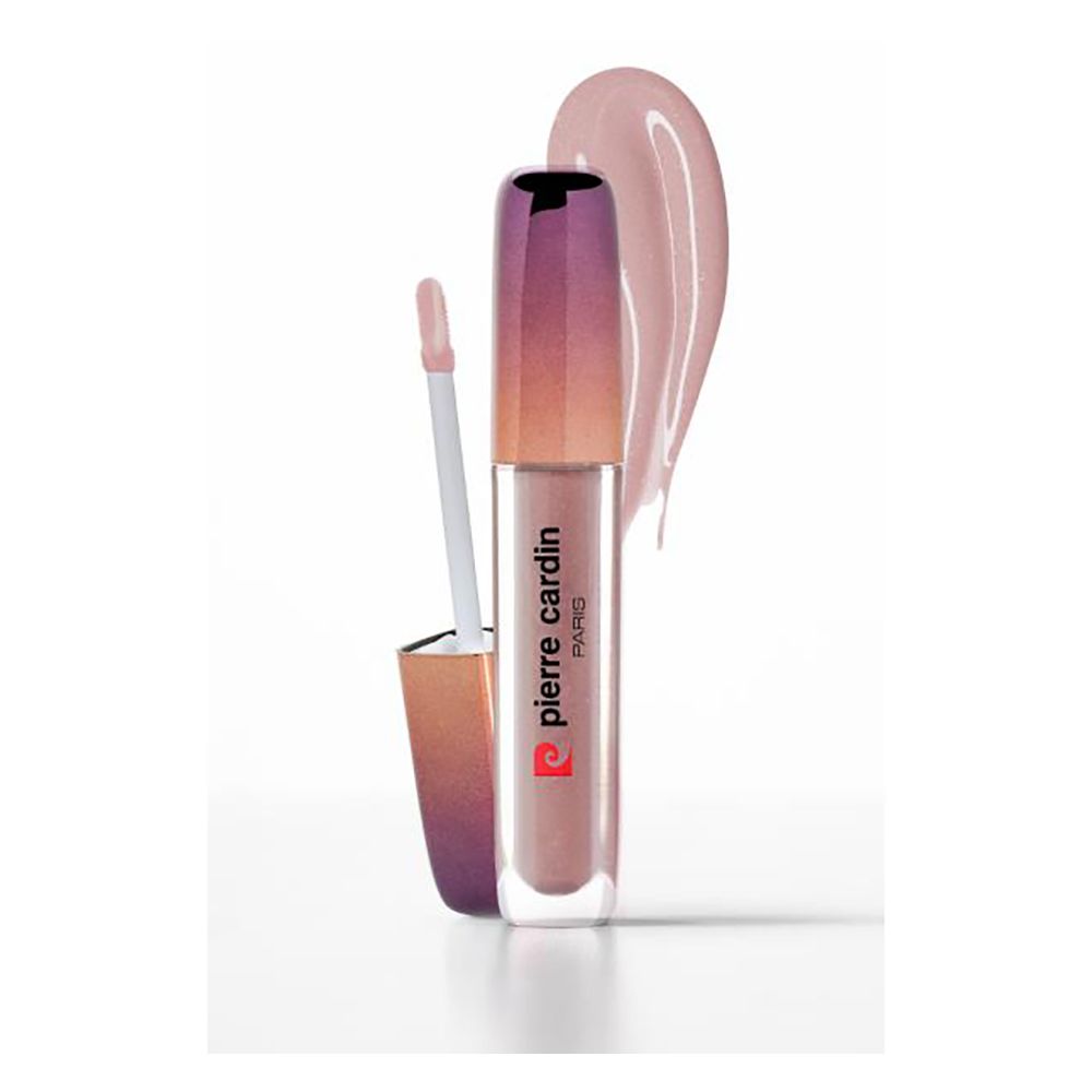 Pierre Cardin Shimmering Lip Gloss, Dazzling Gloss, Super Shine Pearls, Non Sticky, Shea Butter, Cold Taupe - Main Image