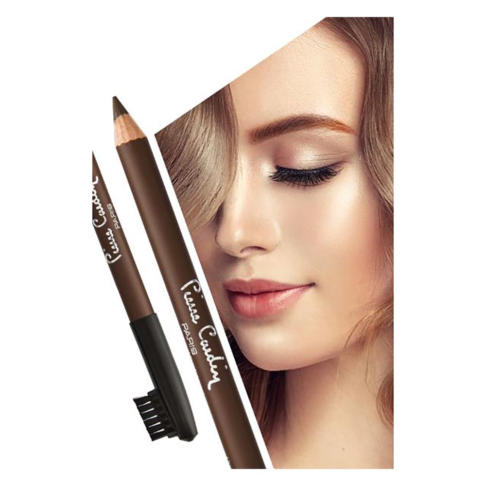 Pierre Cardin Paris Waterproof Eyebrow Pencil, Cap With brush, 9g, Chestnut 200 - Main Image