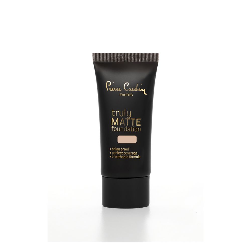 Pierre Cardin Paris Truly Matte Foundation, Shine Proof, Perfect Coverage, Breathable Formula, Cream 429 - Main Image
