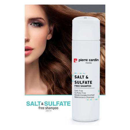 Pierre Cardin Paris Shampoo With Keratin, Salt & Sulfate Free Shampoo - Main Image