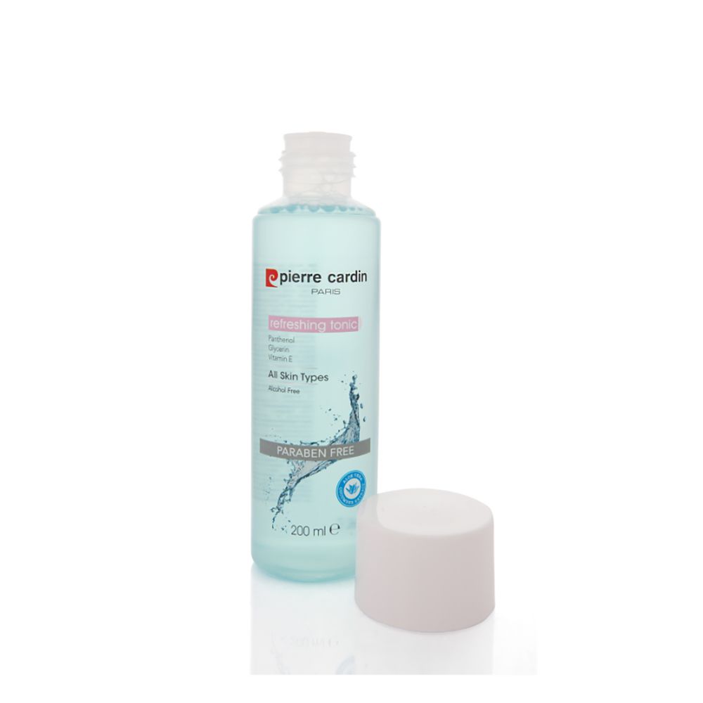Pierre Cardin Paris Refreshing Tonic, Panthenol, Glycerin and Vitamin E, Paraben free, For All Skin Types - Main Image