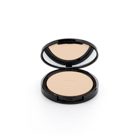 Pierre Cardin Paris Porcelain Edition Compact Powder, Perfect For Oily T Zone Or Complexion, Golden Beige 955 - Main Image