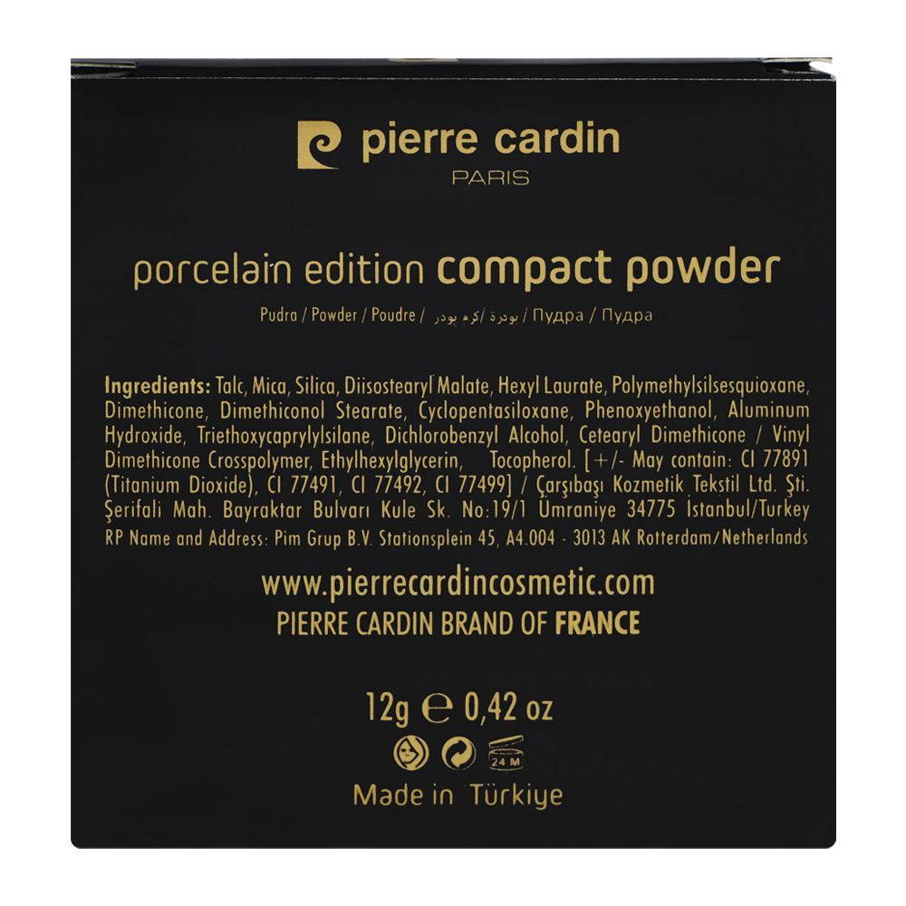 Pierre Cardin Paris Porcelain Edition Compact Powder, Light 433 - Image 3