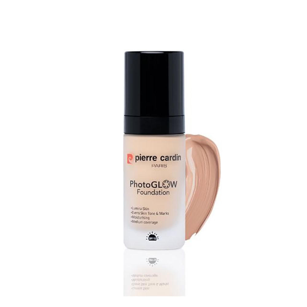 Pierre Cardin Paris Photoglow Foundation, Medium Coverage, Evens Skin Tons & Marks, SPF 15, Neutral 301 - Main Image