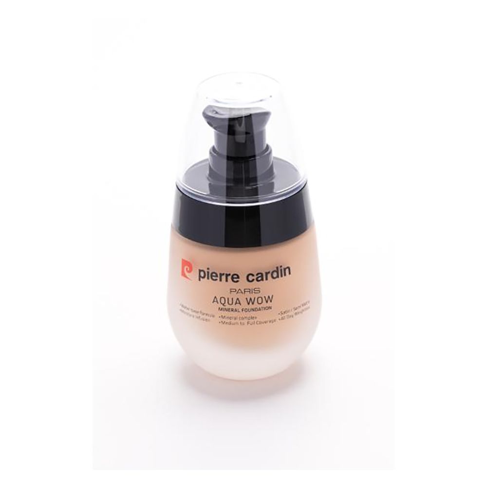 Pierre Cardin Paris Aqua Wow Mineral Foundation, Water Based, Medium to Full Coverage, 32ml, Neutral 304 - Main Image